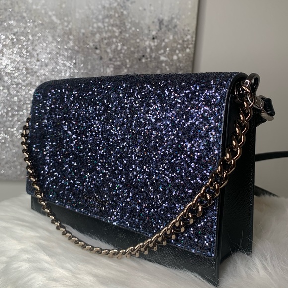 Kate Spade Cameron Glitter Convertible Crossbody - Picture 7 of 8